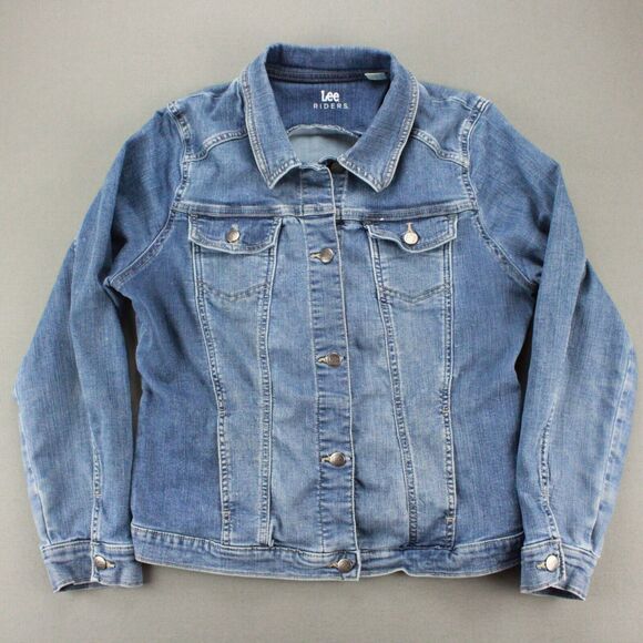 Lee Other - Lee Rider Denim Trucker Jean Jacket Mens XL Vintage 90s Y2K